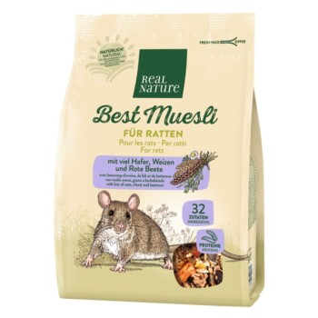 REAL NATURE „Best Muesli“ für Ratten 500g Kleintiershop Produktbild