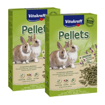 Vitakraft Pellets Zwergkaninchen 2x1 kg Kleintiershop Produktbild Vitakraft Pellets Zwergkaninchen 2x1 kg Kleintiershop Produktbild