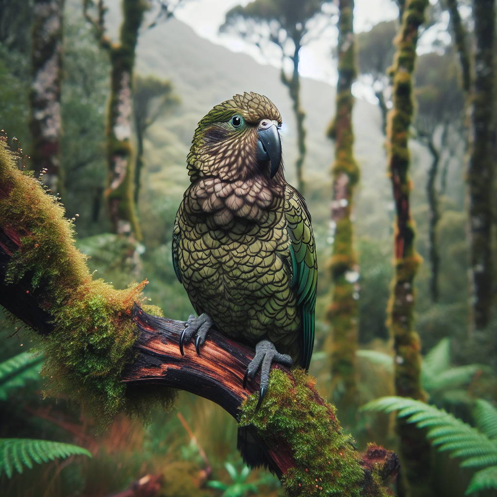 Der Kea-Papagei: Ein faszinierendes Geschöpf aus Neuseeland