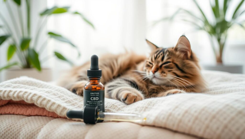 CBD Öl Dosierung für Katzen