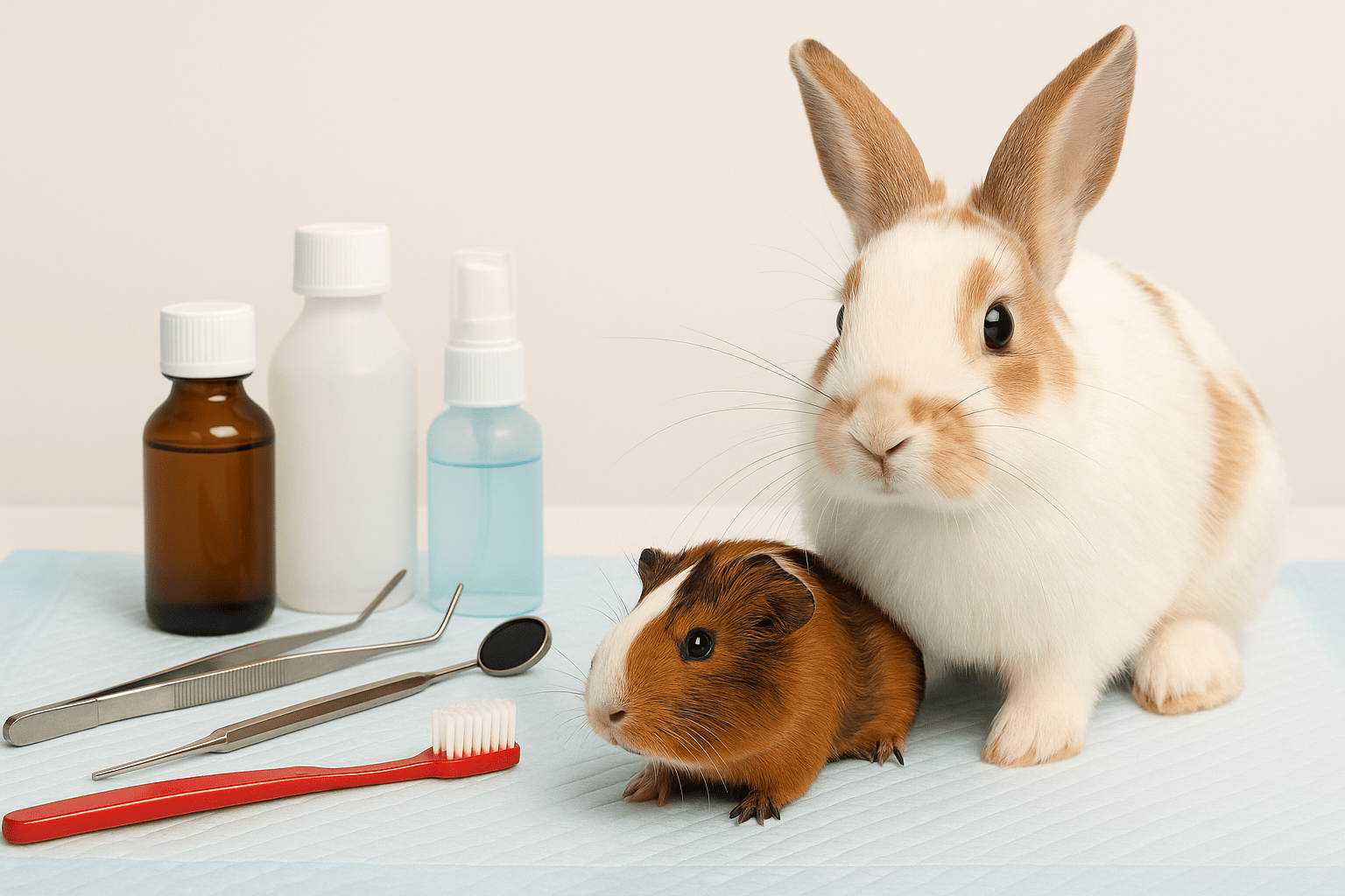 Zahnerkrankungen bei Kaninchen und Meerschweinchen – Ursachen, Symptome & Behandlung